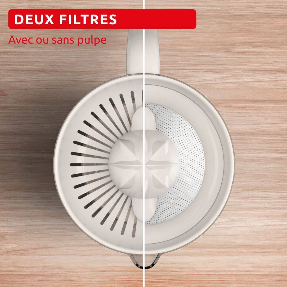 Morning, Presse-agrumes électrique, 800&nbsp;ml, Élégant, 2&nbsp;filtres