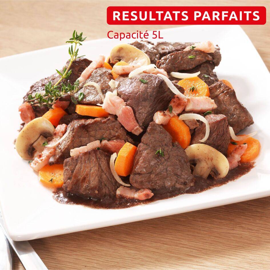 Fuzzy logic, Multicuiseur, 25 programmes, capacité généreuse 5 L, 4 à 5 personnes, Noir