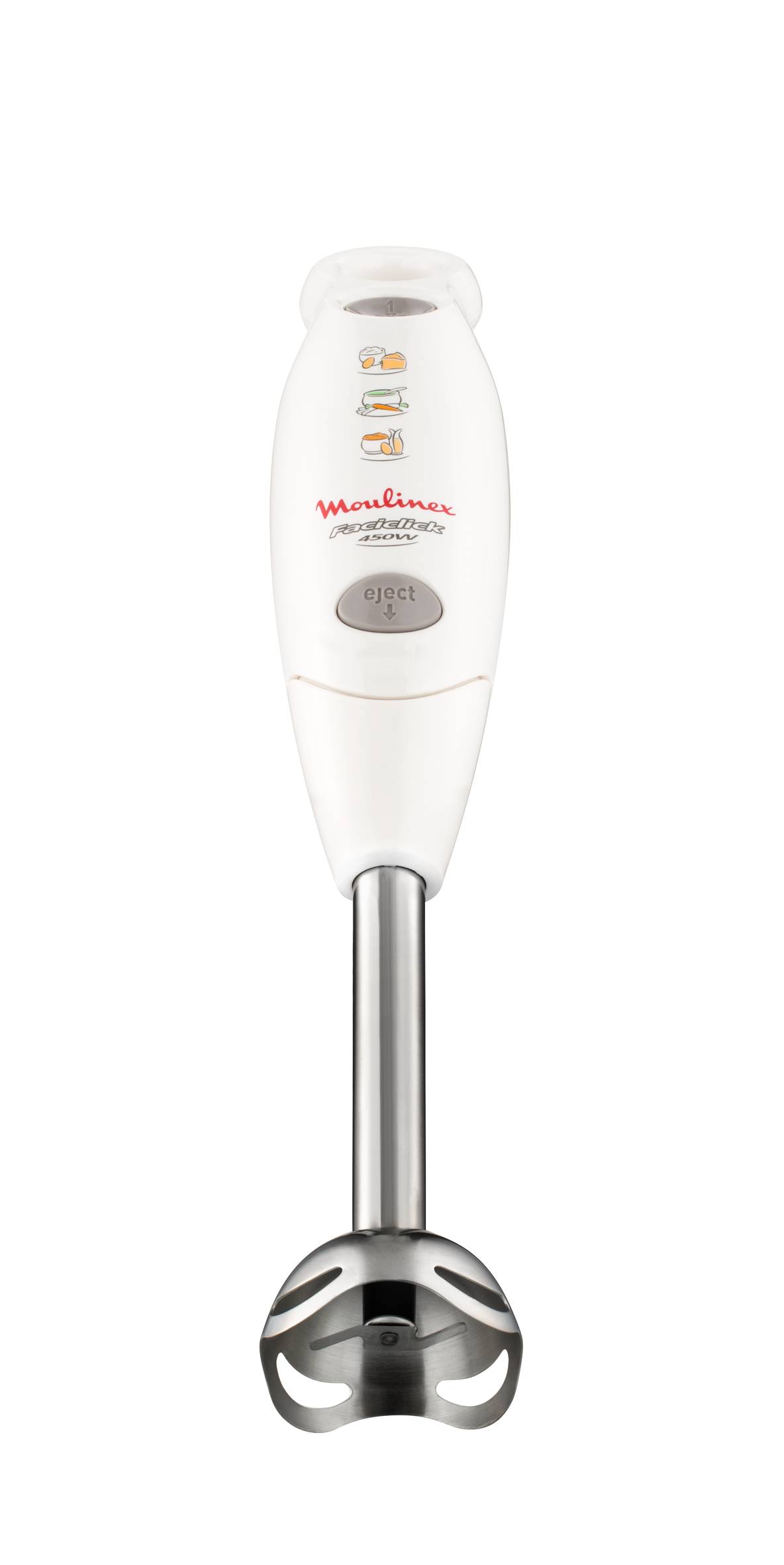 pied mixeur faciclick blanc