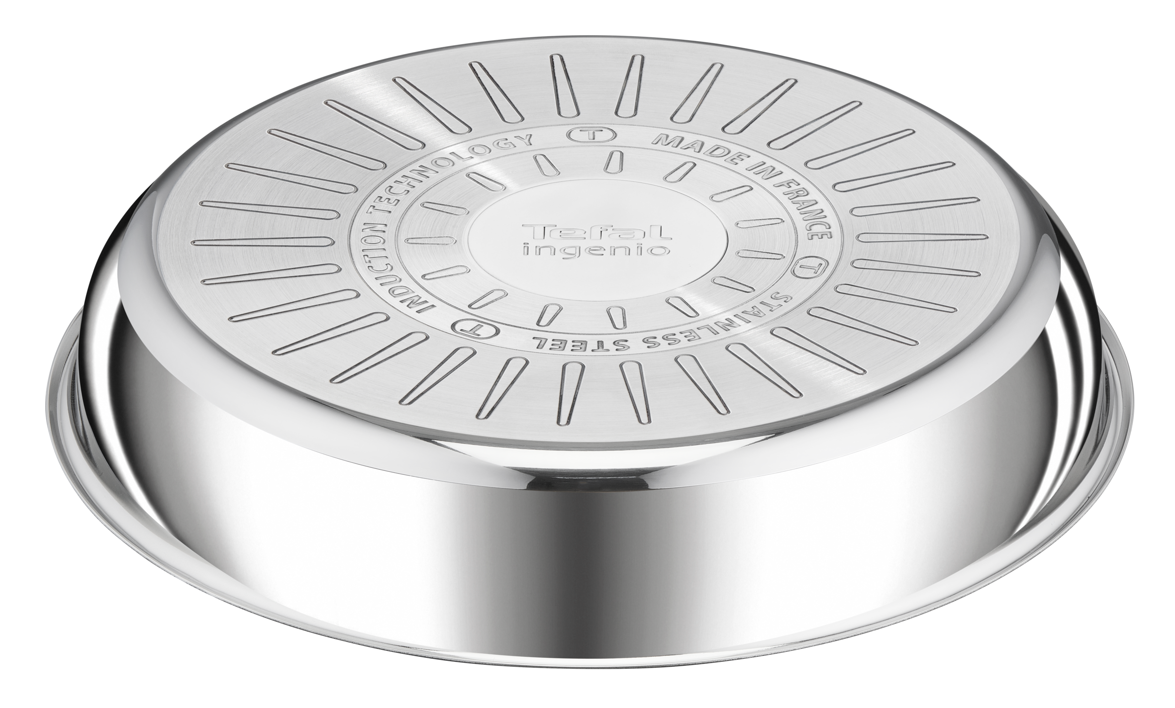 Ingenio Préférence, Inox, Poêle 28 cm, Induction