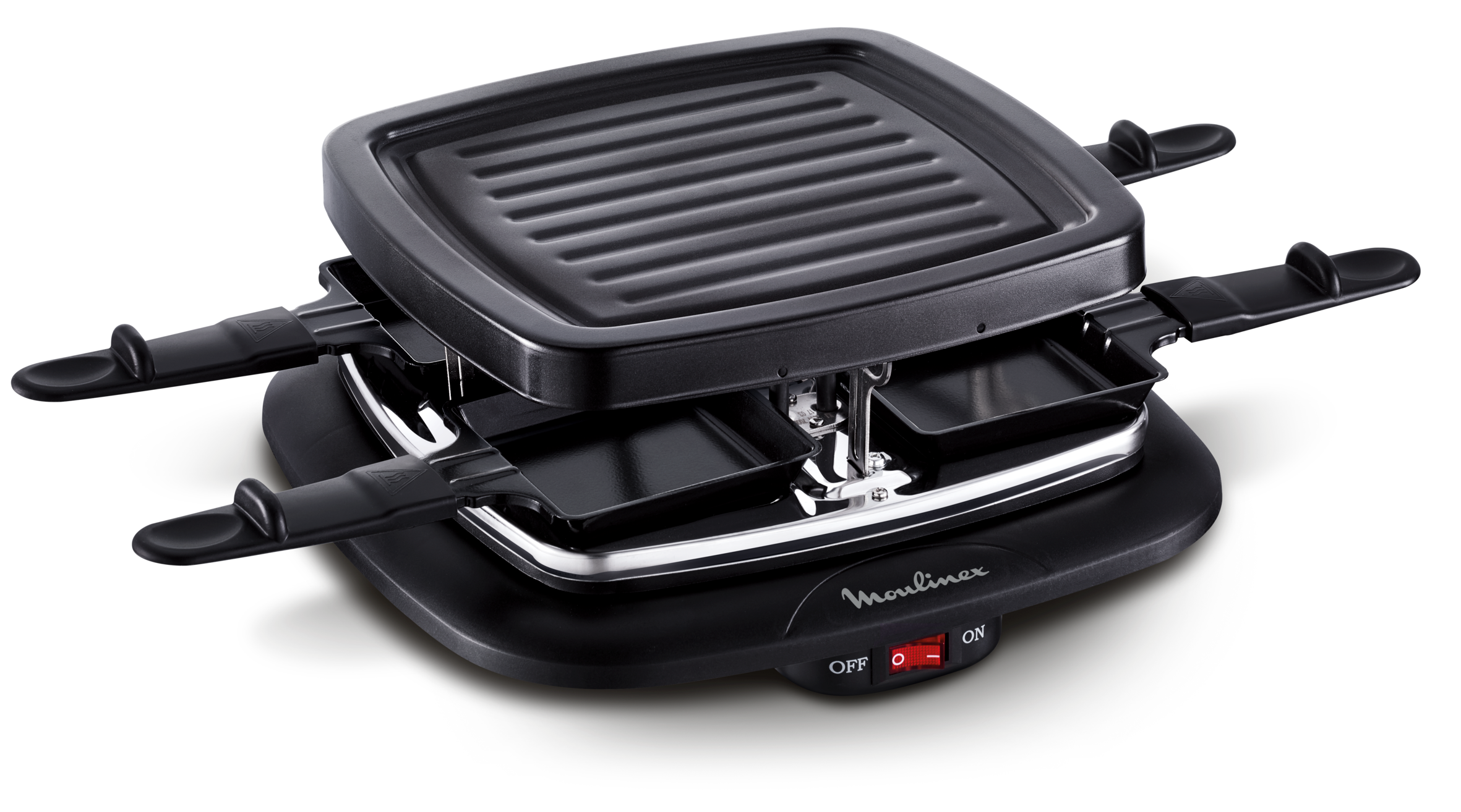 RACLETTE CUBE GRIL 4 PERSONNES NOIR