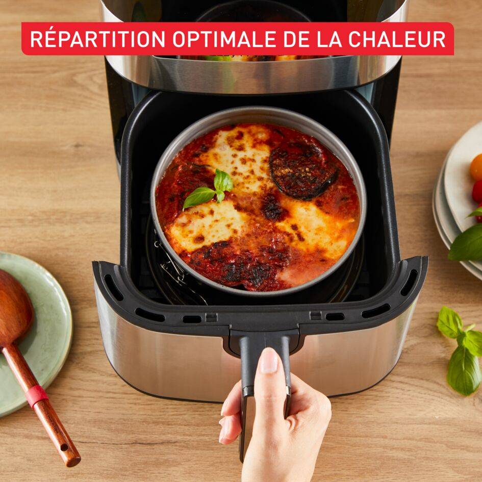 Tefal, Lot 2 moules pour friteuse à air, Démoulage facile, Diffusion optimale de la chaleur