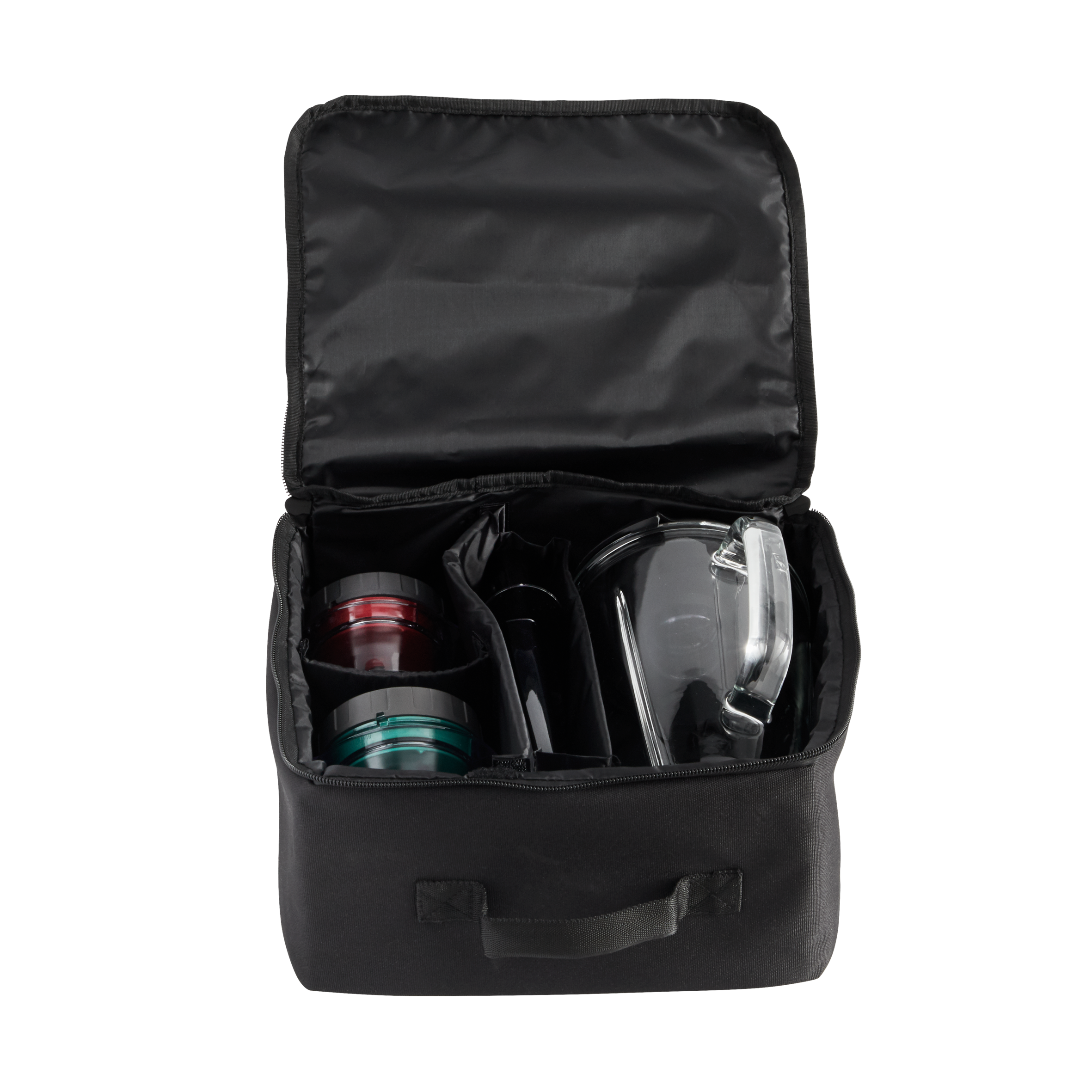 Accessoire Coach Mix and Drink Box , Blender, Mini hachoir, Moulin à épices, Poussoir, Pochette de rangement, 5 fonctions en 1