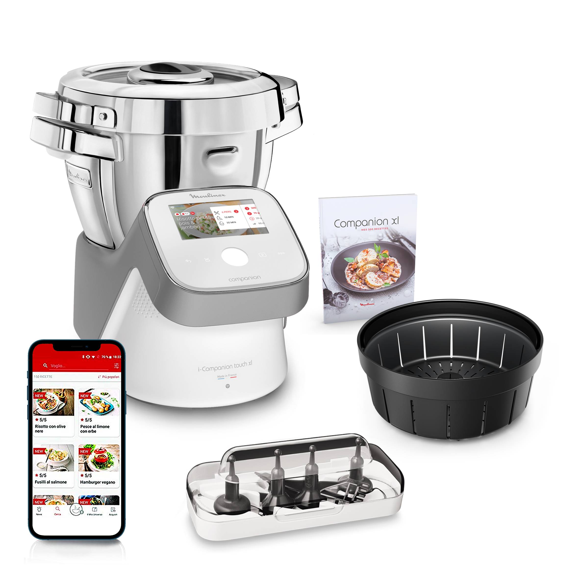 Accessoires Et Pièces Détachées Companion, Robot Cuiseur, 14 Fonctions Capacite Xl 10 Personnes Gris Fabrique En France Accessoires Et Pièces Détachées Companion, Robot Cuiseur, 14 Fonctions Capacite Xl 10 Personnes Gris Fabrique En France