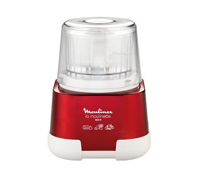 blender moulinette blanc/rouge rubis