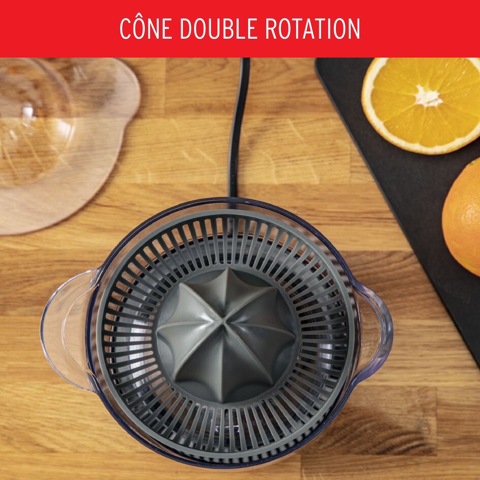 Presse agrumes ULTRA COMPACT NOIR