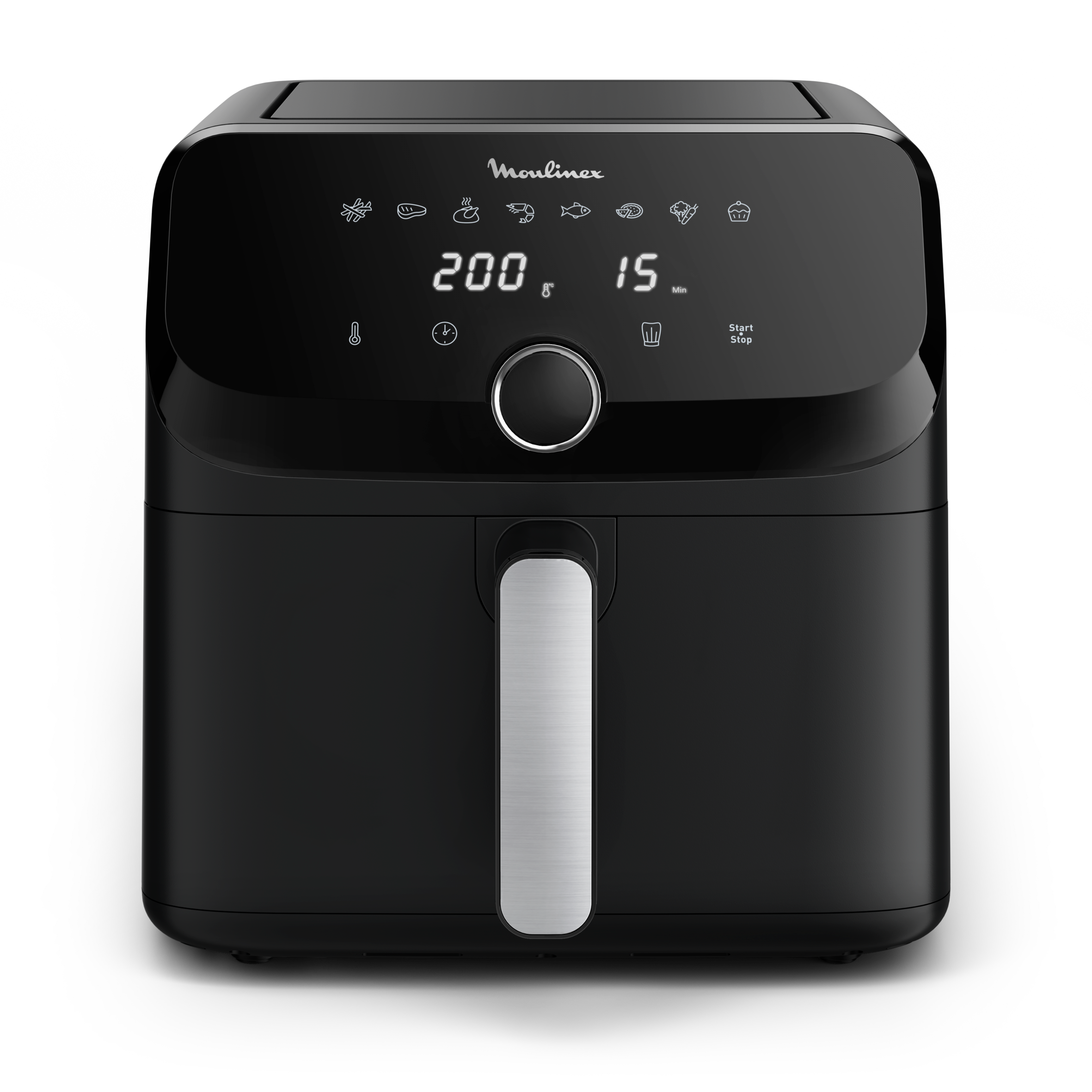 Easy Fry Mega 7,5L, Moulinex, air fryer très grande capacité, 8 programmes prédéfinis