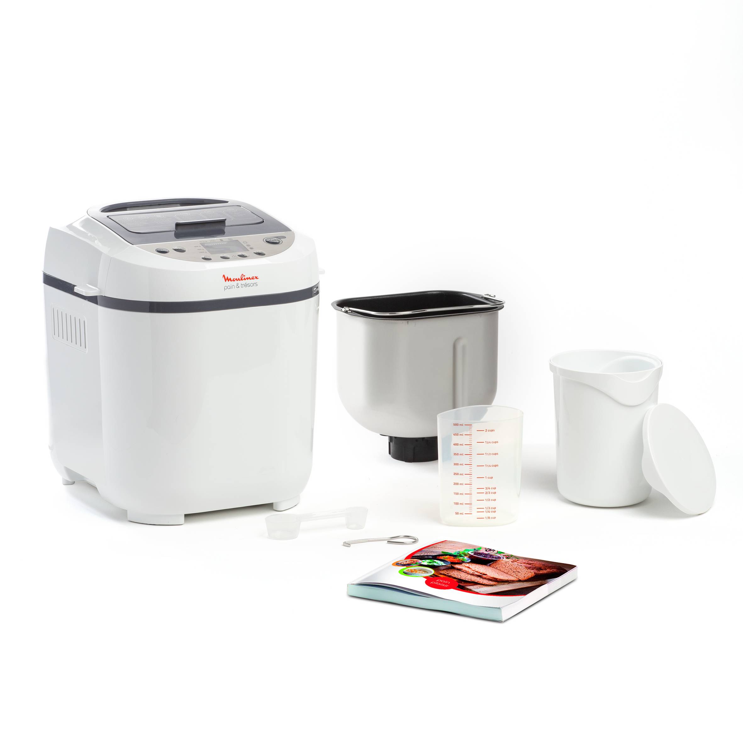 Pain et Trésors, Machine à Pain, 1kg, Yaourts, Confiture, 20 programmes