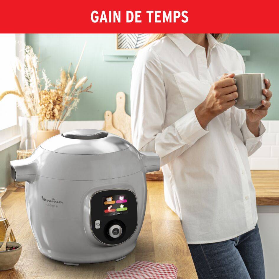 Cookeo+ 80 recettes Gris