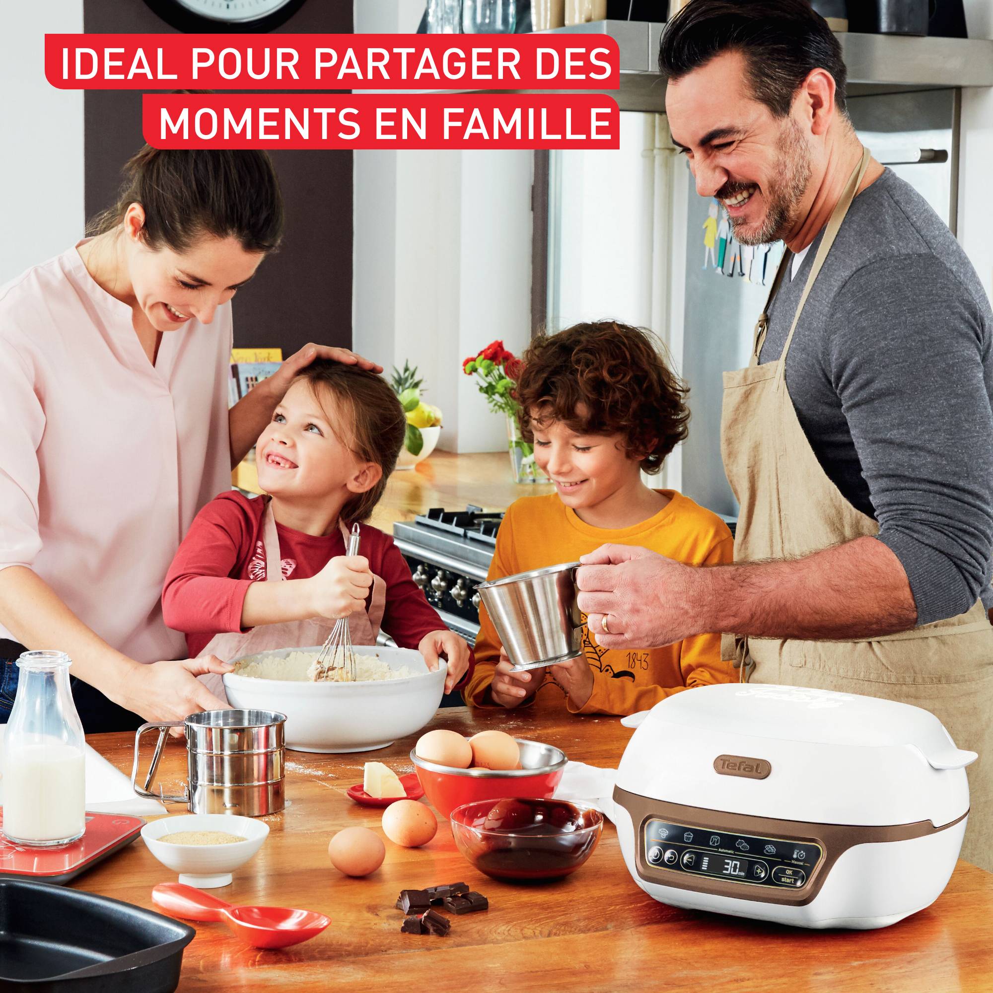 Cake Factory, Appareil à gâteau, 5 programmes automatiques intelligents, Compact