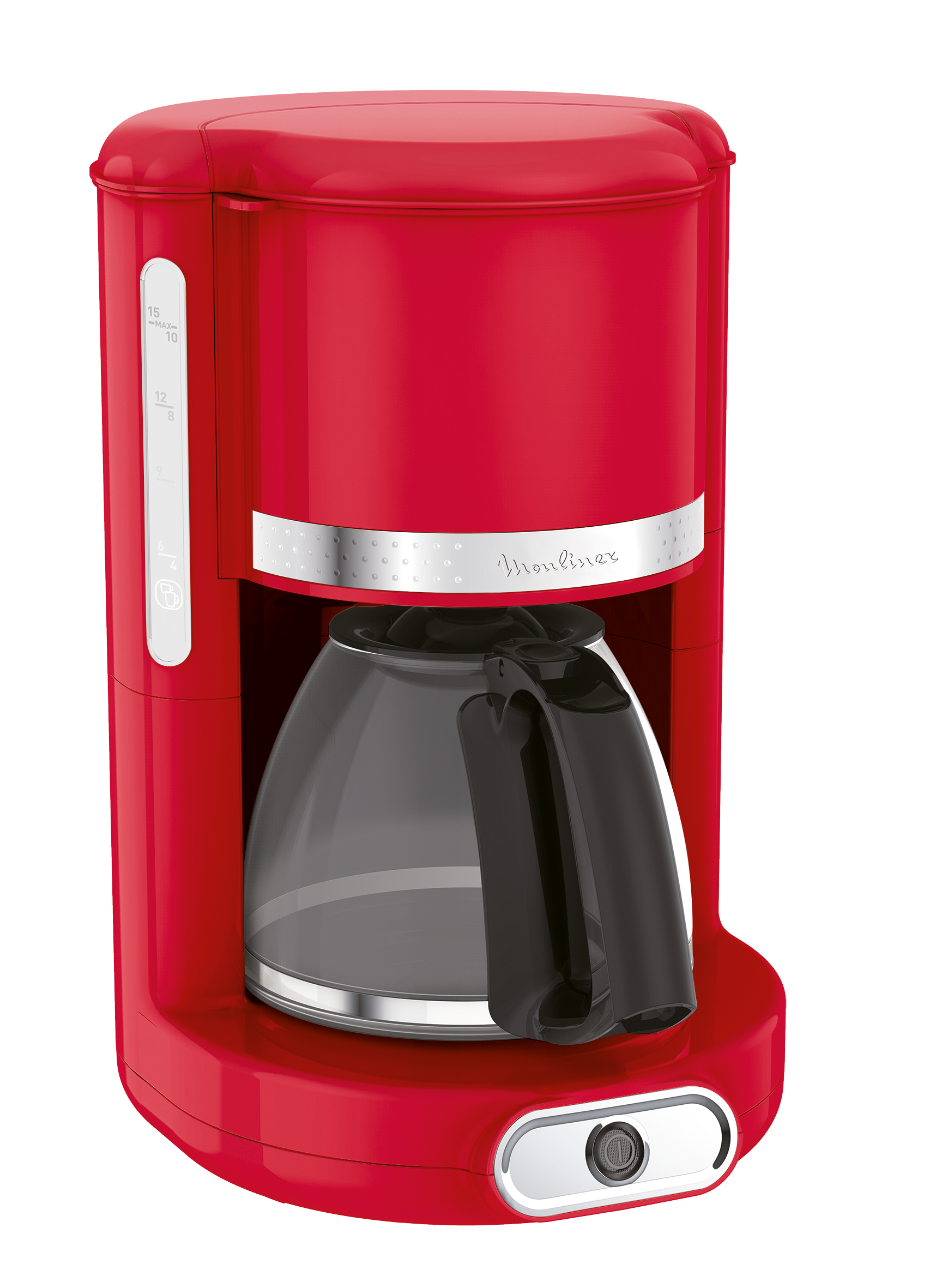 Cafetière filtre, Soleil, 15 tasses, Rouge