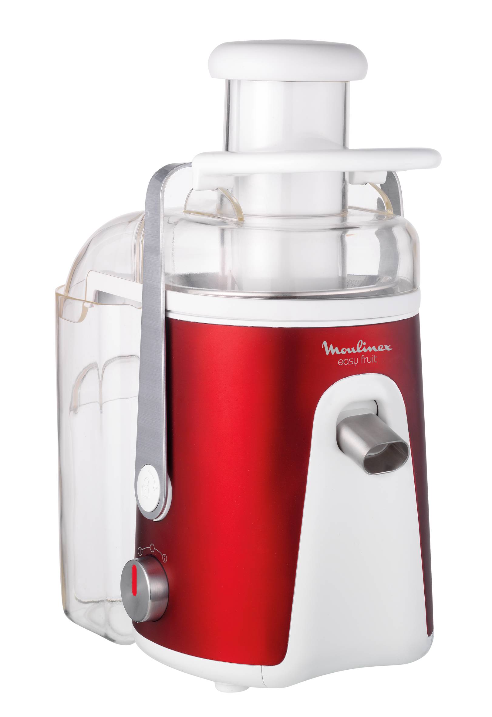 CENTRIFUGEUSE EASY FRUIT INOX ROUGE