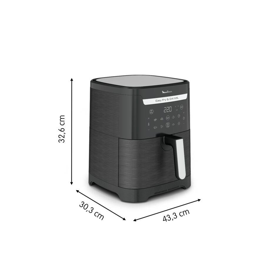 EASY FRY & GRILL XXL 6,5L BLACK