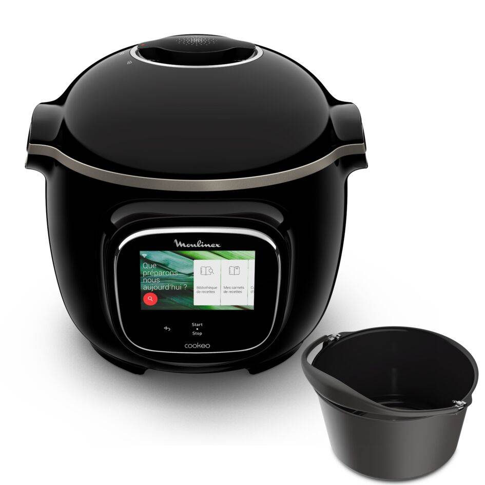 Cookeo Touch Wifi Noir, avec moule à gâteaux inclus