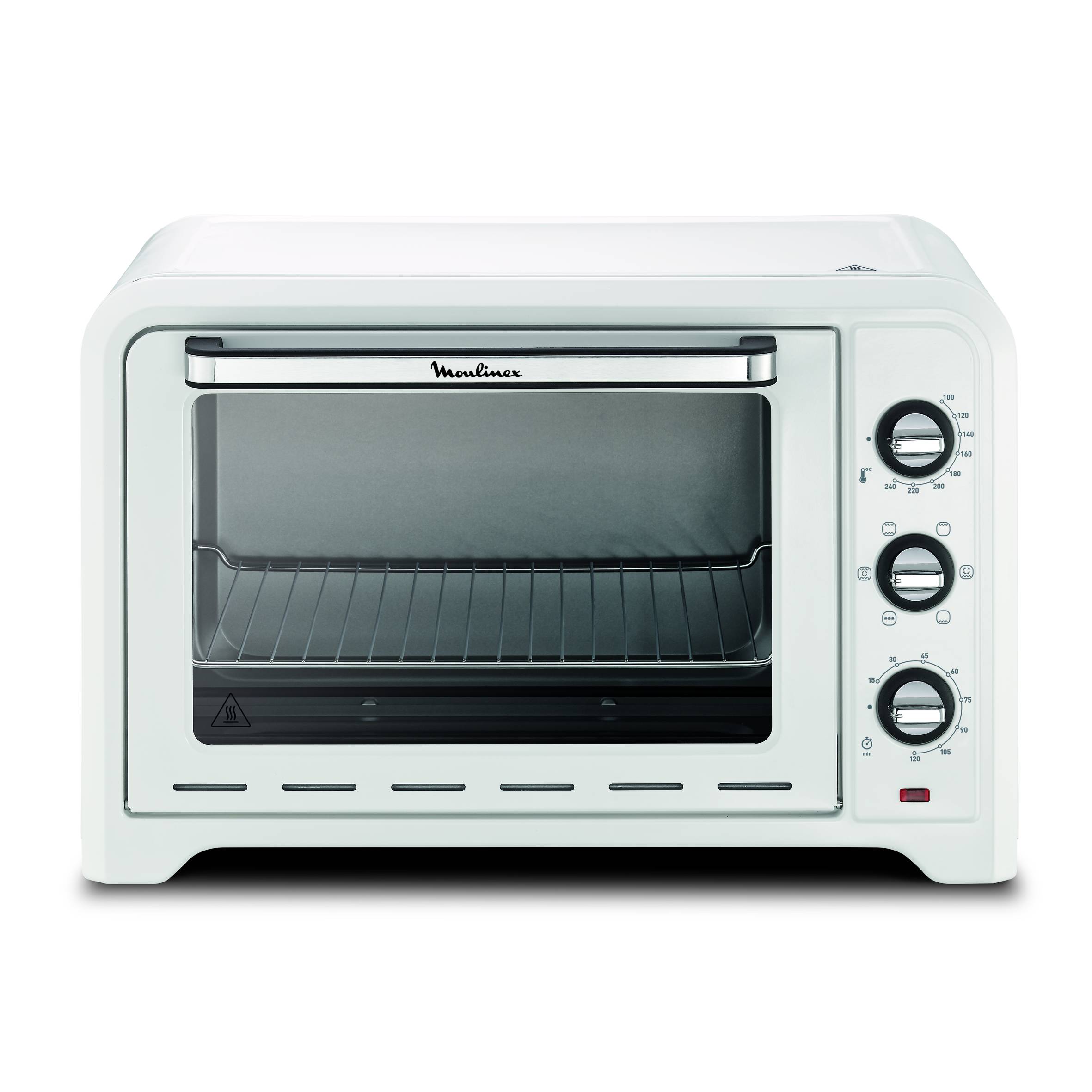 Four OPTIMO 39L 6 modes de cuisson Blanc avec couteau inclus