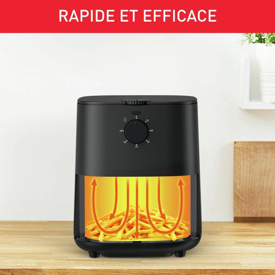 Easy Fry Essential, 3.5L, Air fryer, Noir