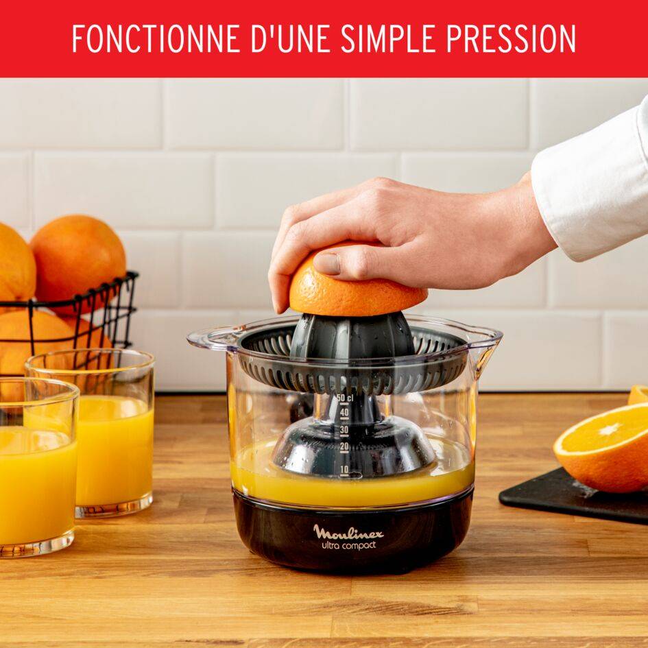 Presse agrumes ULTRA COMPACT NOIR