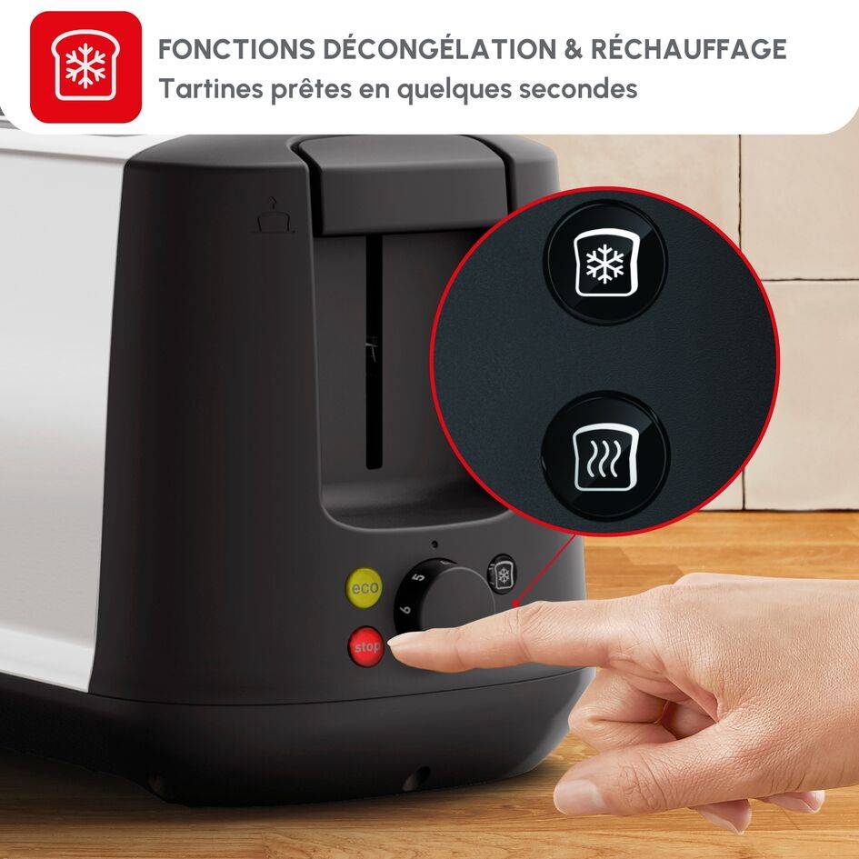 Subito Select inox 2 longues fentes