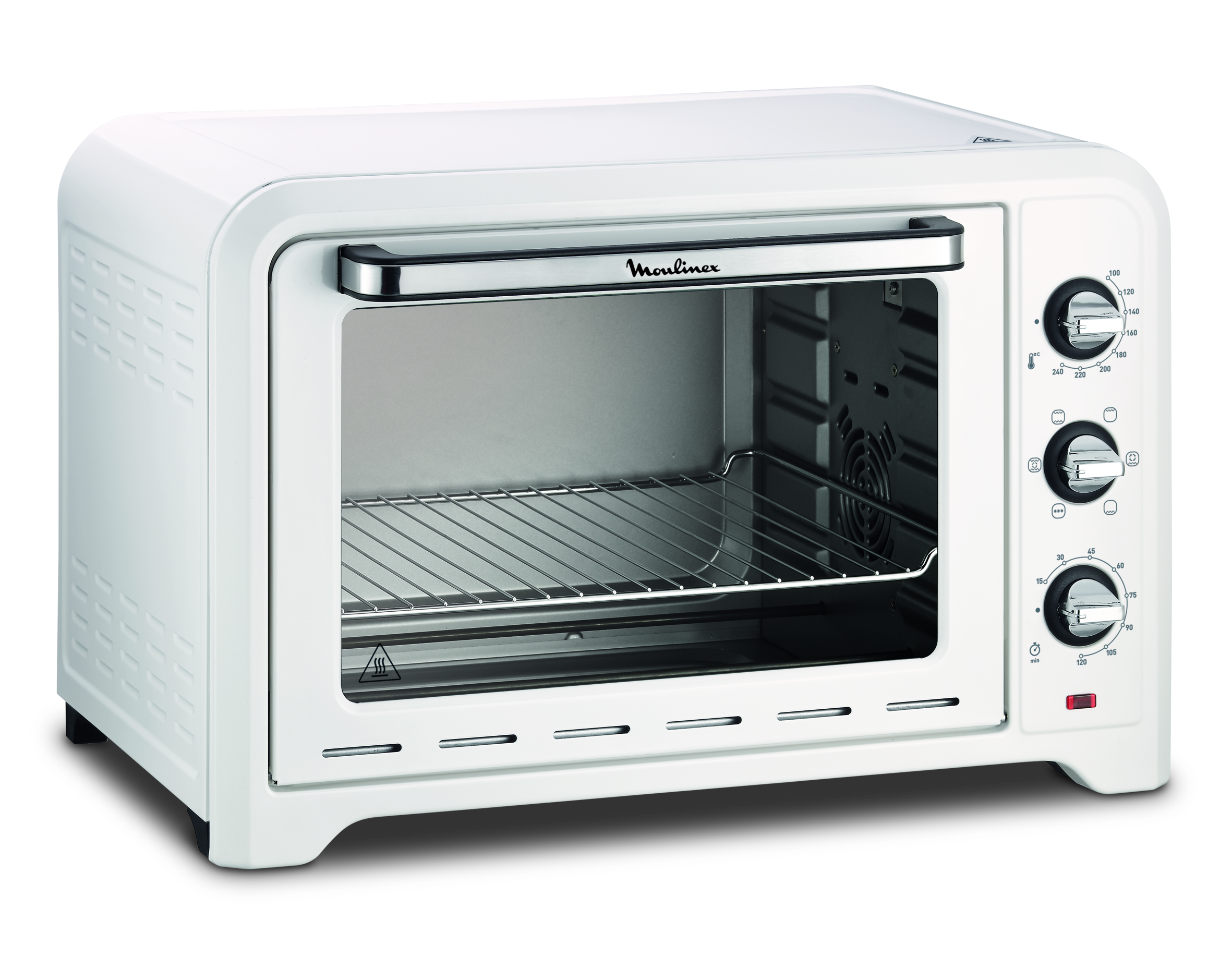 Four OPTIMO 39L 6 modes de cuisson Blanc avec couteau inclus
