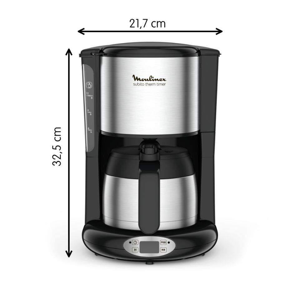 Subito inox programmable isotherme 10/15 tasses