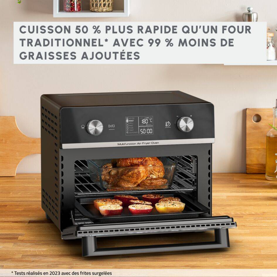 Easy Fry, 20L, Four air fryer, Noir