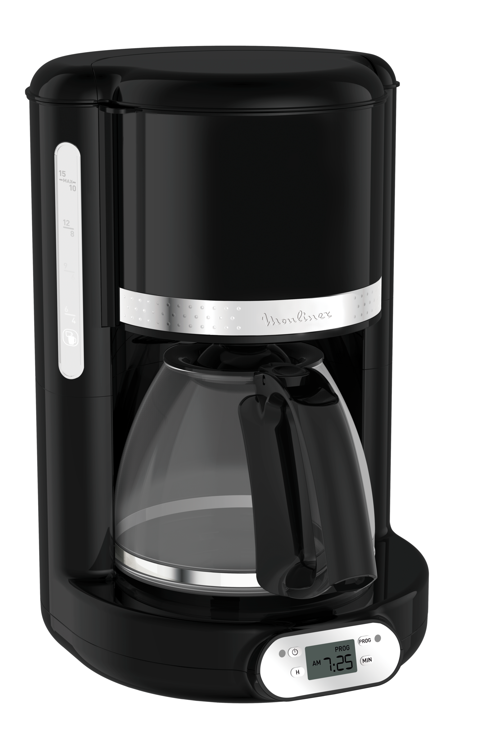 Moulinex Soleil noire Cafetière filtre programmable 10 / 15 tasses