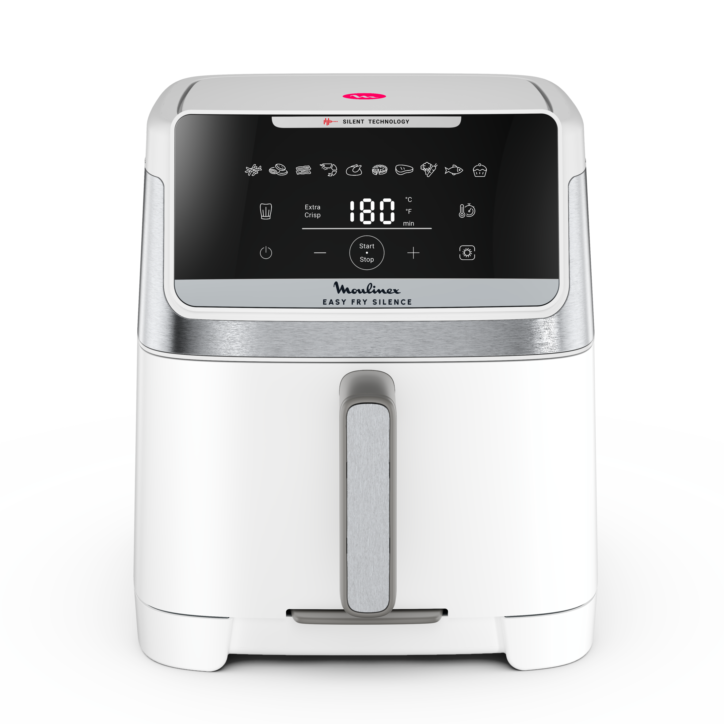 Easy Fry Silence 7 L, Le air fryer XXL le plus silencieux avec façade amovible