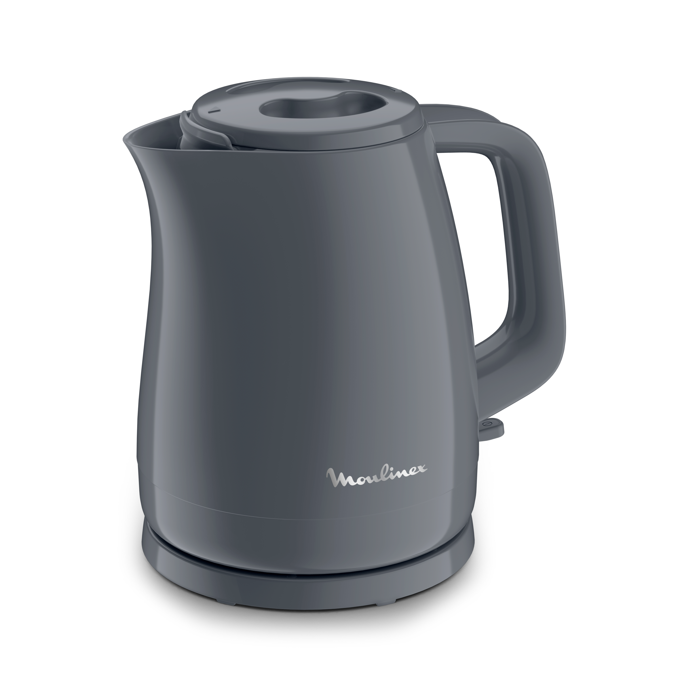 Bouilloire électrique PLAINO, 1,5 L, 2 400 W, Ébullition rapide, modèle gris