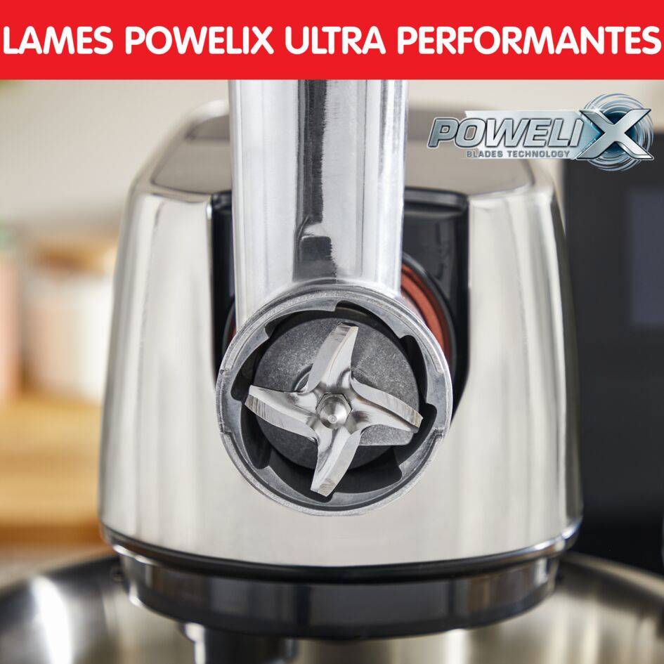 Accessoire Coach Meat and Pasta Box, Hachoir à viande, Extracteur de coulis, Embout à biscuits, saucisses et Kebbes, Pochette de rangement,  5 fonctions en 1