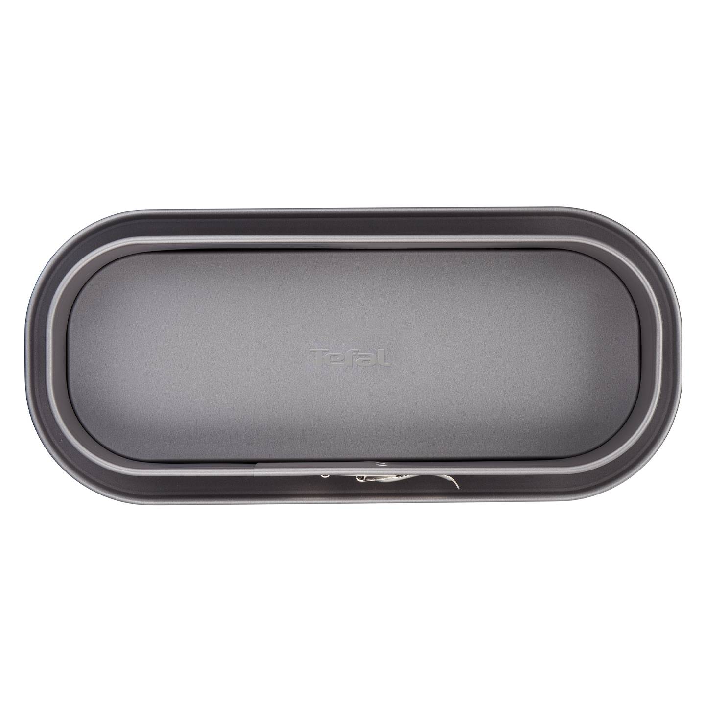 Delibake acier rouge carbone moule à cake à charnière 30cm