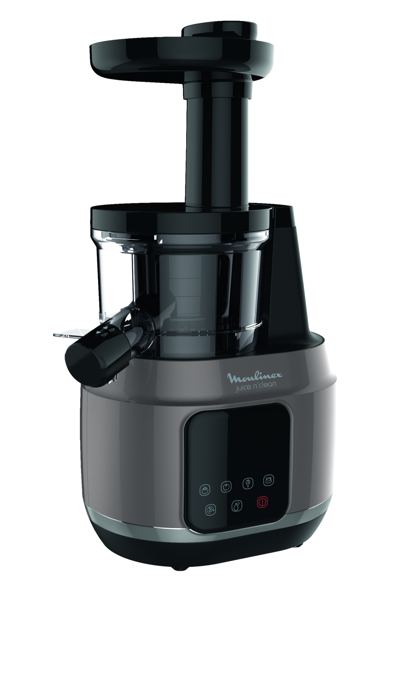 EXTRACTEUR DE JUS JUICE & CLEAN GRIS