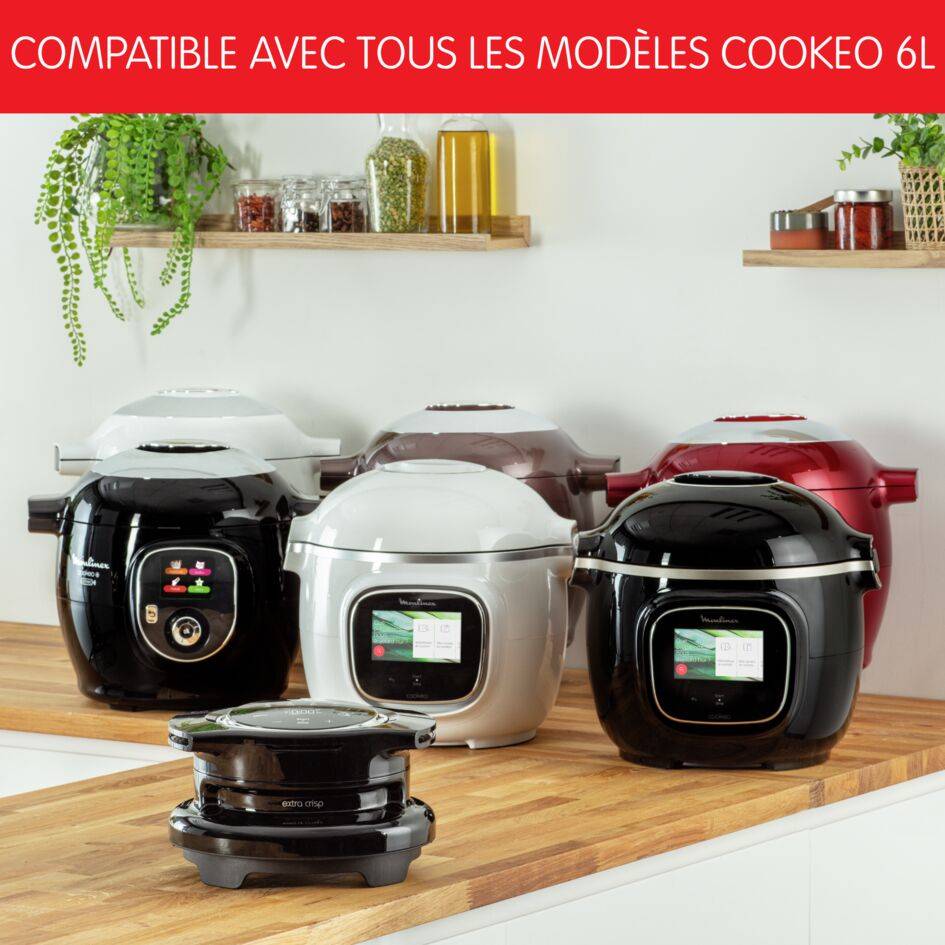  RECONDITIONNÉ Extra Crisp, Accessoire Cookeo air fryer, Pour frire, Cuire, Four, rôtir, ou dorer