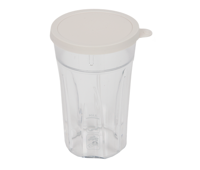 Bol et couvercle blanc du moulin à café SS-193818