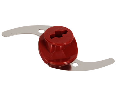 Couteau de hachoir rouge SS-193671