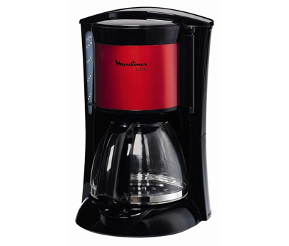 CAFETIERE SUBITO ROUGE INOX/NOIR