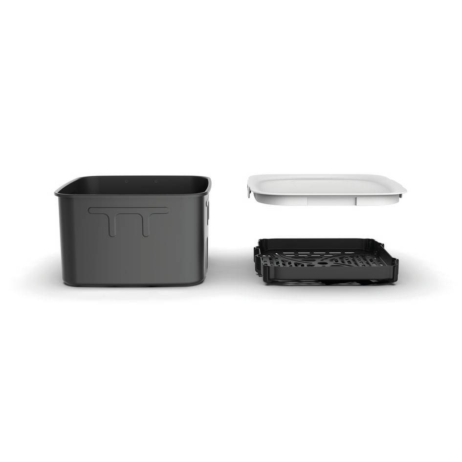 Ensemble de rangement Easy Fry Silence 7 L, tiroir supplémentaire, grille et couvercle