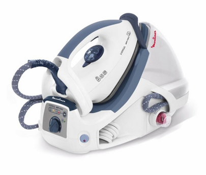 generateur vapeur express anti-calc blanc/bleu