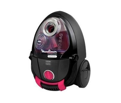 compacteo cyclonic noir/fushia