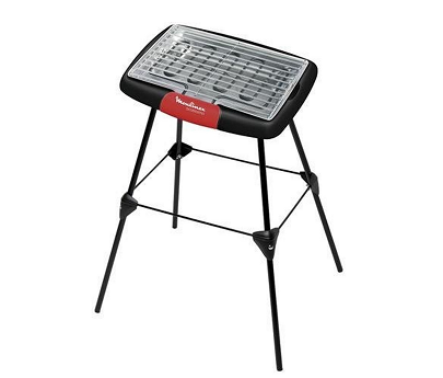 barbecue pieds accessimo noir/rouge