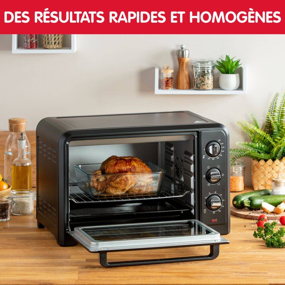 RECONDITIONNÉ Optimo 33L, Four multifonction, Chaleur tournante, 240°C