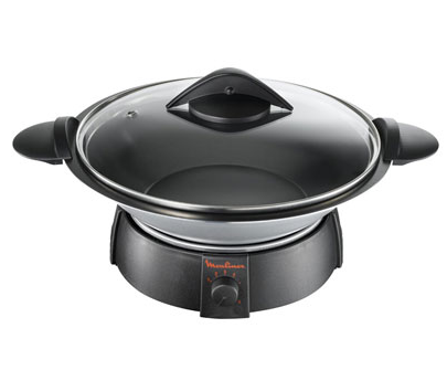 wok / fondue noir