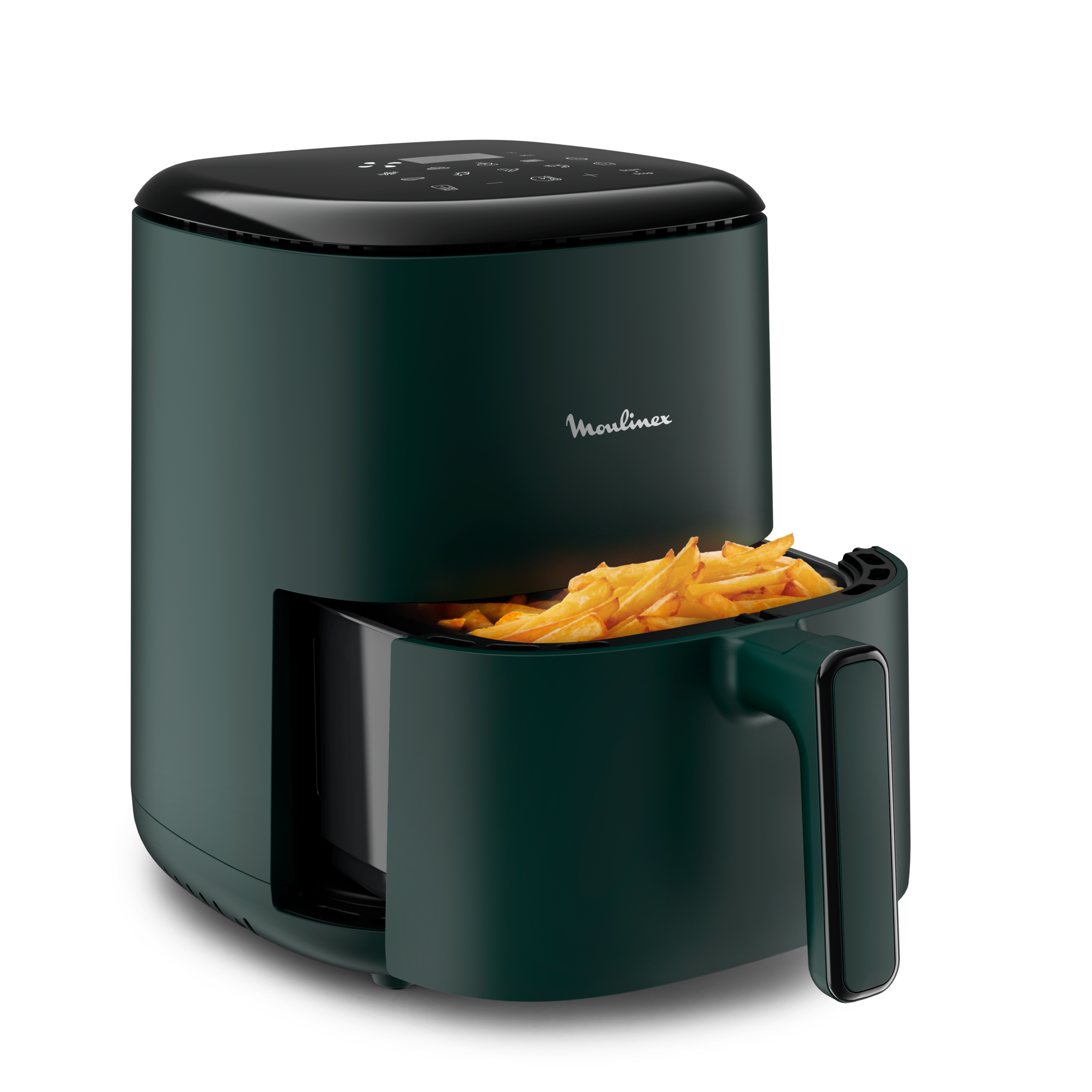 Easy Fry Compact, Air Fryer, 3 L (4 pers.), Panneau digital, 10 programmes, Vert Forêt