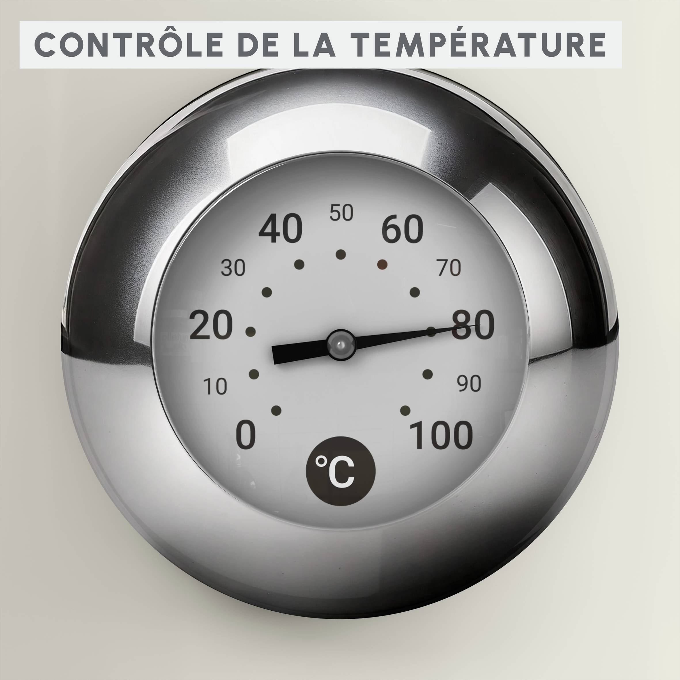 Bouilloire électrique Soleil, 1,7 L, Contrôle de la température, 2 400 W