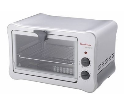 mini four blanc/gris