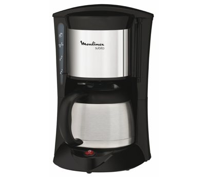 cafetiere subito isotherme noir/inox