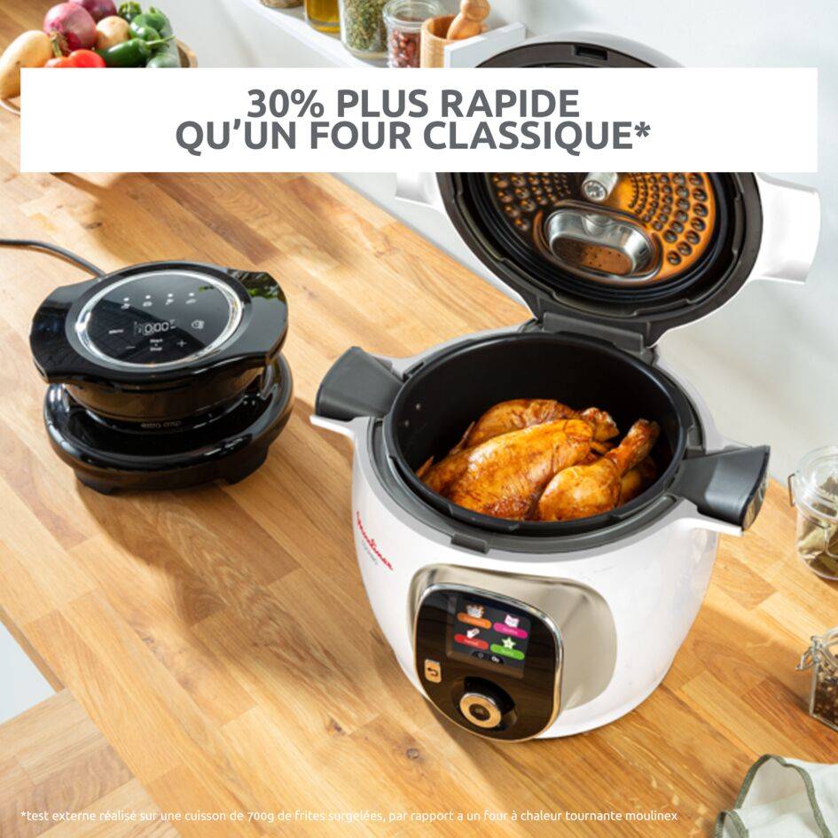 Extra Crisp, Accessoire Cookeo air fryer, Pour frire, Cuire, Four, rotir, ou dorer 