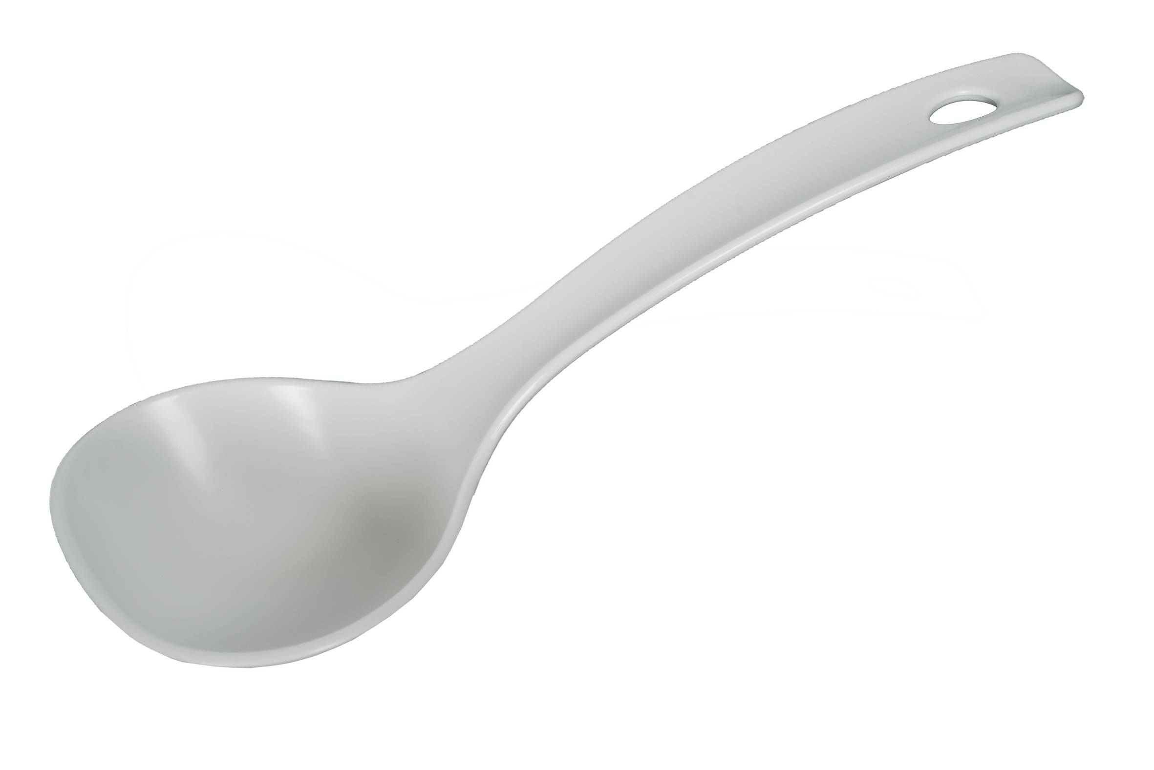 Louche à soupe blanche SS-991852
