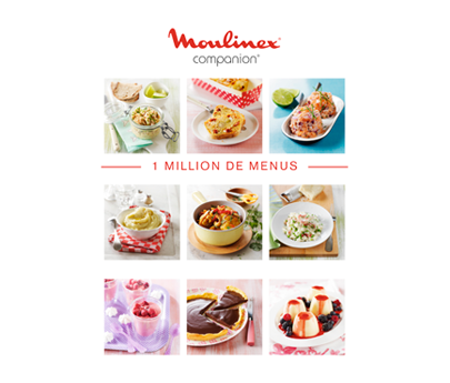 Livre de recette "1 million de menus" Companion MS-8080014510