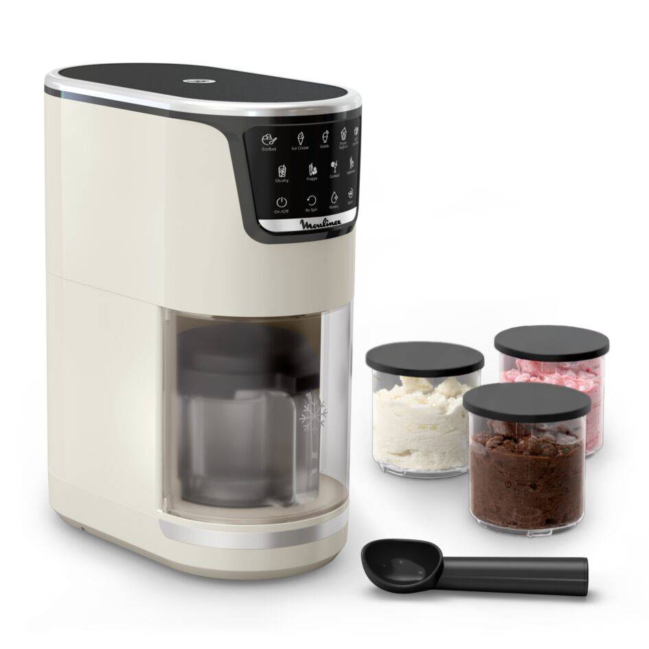 Dolci, Machine à glaces, 10&nbsp;programmes, Nettoyage automatique