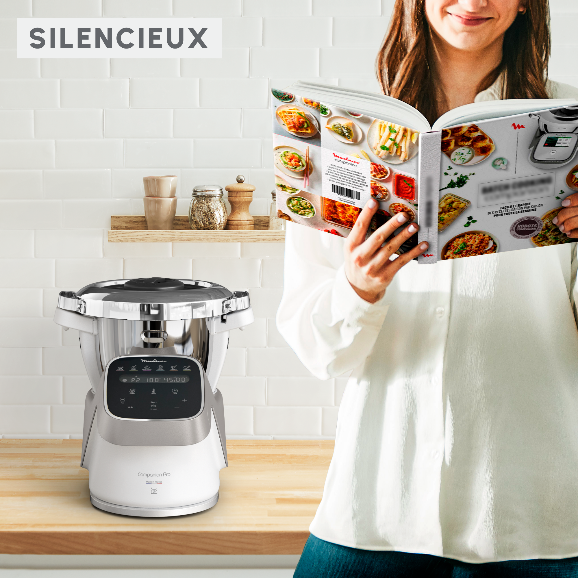 Robot cuiseur Companion Pro + Cuiseur vapeur